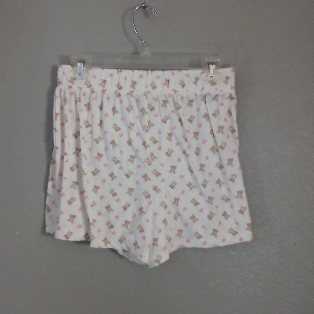 Women's Pink Patterned Shorts ( Box X )
